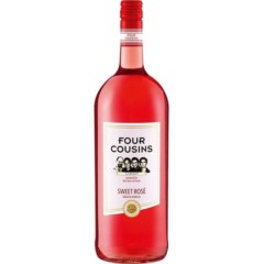 Four Cousins Natural Sweet Rosé Wine 75cl