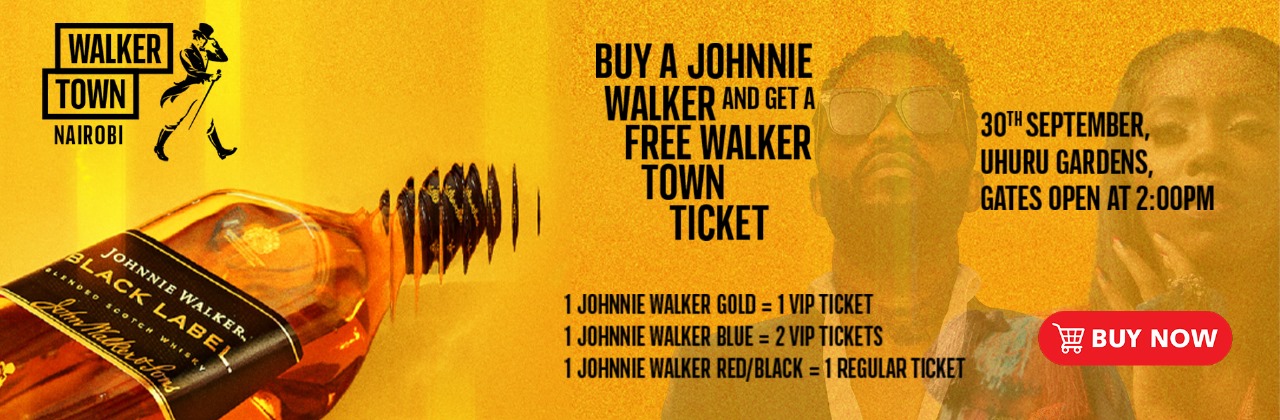 Buy Johnnie Walker get Free Town Ticket