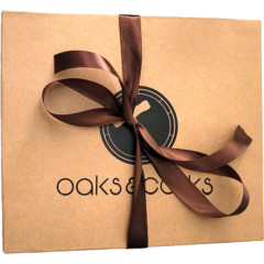 A4 Oaks & Corks Brown Gift Box