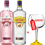 Buy 2 Gordon's Gin 750ml, Get a Free Gordon's Crystal Highball Glass (Select&Mix)