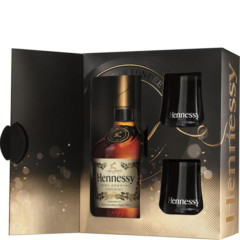 Hennessy VS 70cl + 2x Free Hennessy Glasses