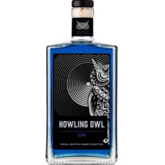 howling owl gin bottle