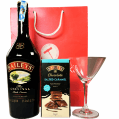 Baileys 1L Cream Liqueur Gift Pack