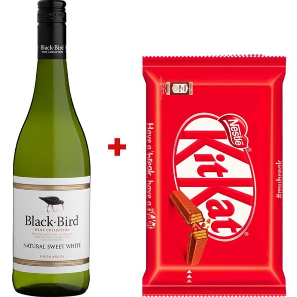 Blackbird sweet white + Nestle kitkat milk & chocolate 41.5g
