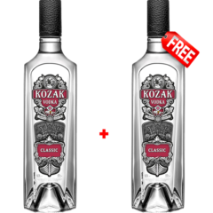 Kozak Vodka 700ml - Buy 1, get 1 free!