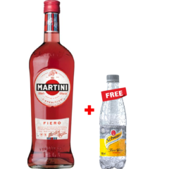 Martini Fiero 75cl + Free Schweppes Tonic