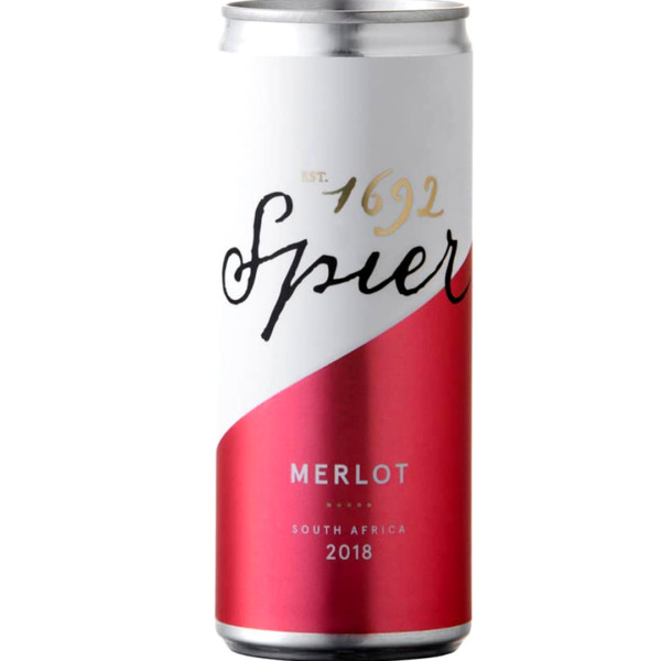 Spier Signature Merlot Can 2020 250ml