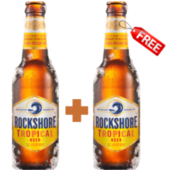 Rockshore Tropical Beer 300ml buy one get one free