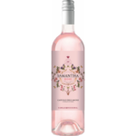 Samantha rose wine bottle front