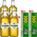 Savanna Dry Cider 6 Pack + Free Ksh100 Safaricom Airtime