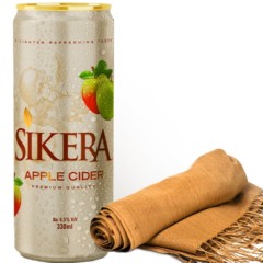 Order 6 cans of Sikera Cider and get a pashmina scarf!