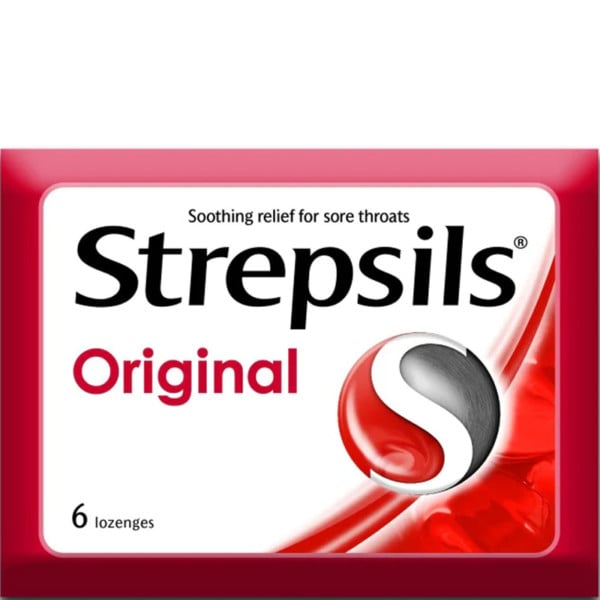 Strepsils soothing pain relief throat pack of 6