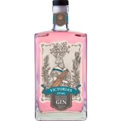 victoria's stag gin bottle