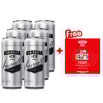 Smirnoff Ice Black 330ml 6-Pack + 1 Free Unleash Your Edge Fiesta Ticket