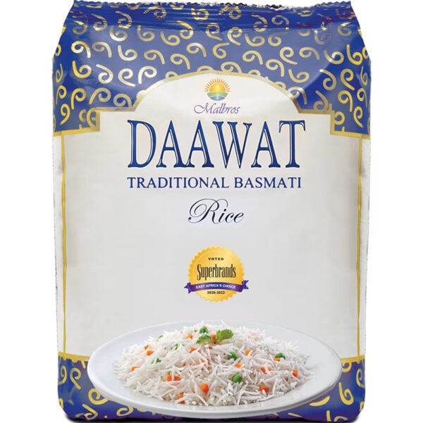 Daawat Traditional Basmati Rice 2kg Daawat Traditional Basmati Rice 2kg
