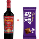 Cadbury Dairy Milk 150g + Playa del Sol Malbec Shiraz