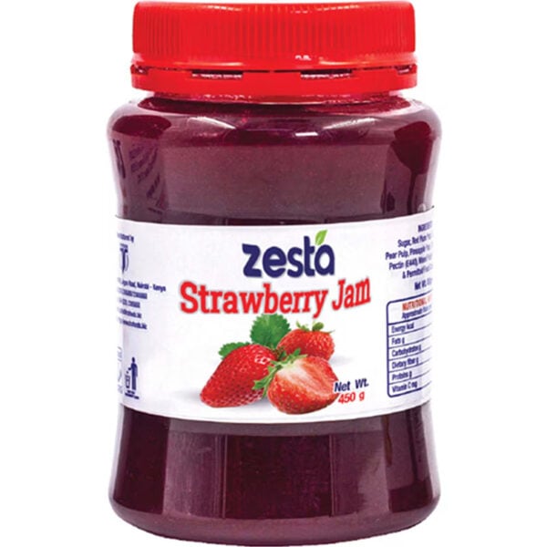 Zesta Strawberry Jam Jar 450g