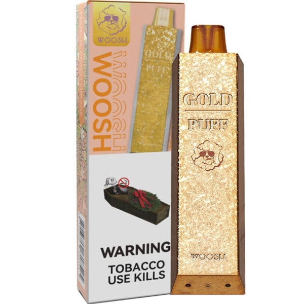 Gold Vape Rechargeable Mango Peach Mirage