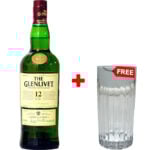 Glenlivet 12-Year-Old 750ml + 1 Free Glenlivet Gift Glass