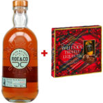 Walkers whisky truffles + Roe & Co 700ml