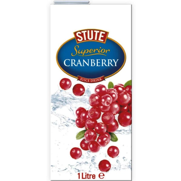 Stute Superior Cranberry Juice 1L