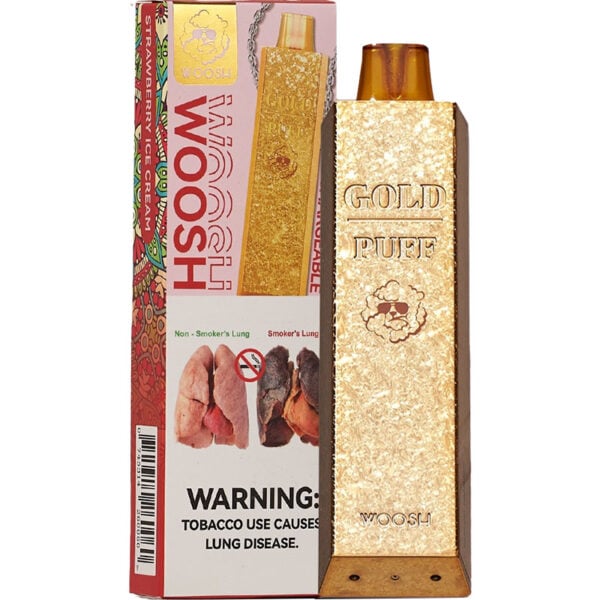 Gold Vape Rechargeable Mango Peach Mirage