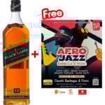 Johnnie Walker Black Label 1L + 1 Free AfroJazz Ticket