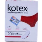 Kotex Pantyliners Normal Single Wrapped