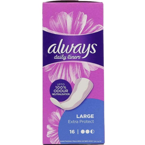 Always Daily Liners Large16pac