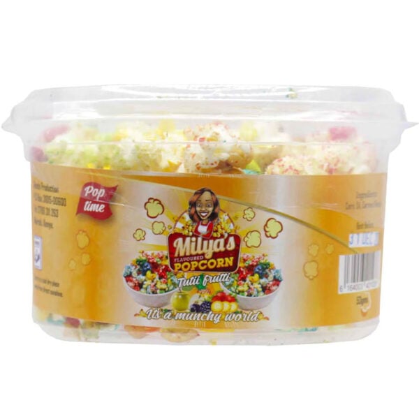 Milyas Tuttifruti Flavoured Popcorn 60g