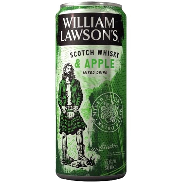 William Lawson&amp;#39;s Scotch &amp; Apple 330ml - Oaks &amp; Corks - 24/7 Delivery Kenya