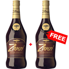 Buy 1, get 1 Free Zanzi Liqueur 750ml